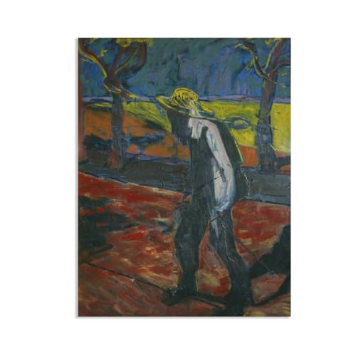Hau3sh3a Francis Bacon Bilder Studieren Sie ein Porträt von Van Gogh IV kunstdruck auf leinwand abstrakt Reproduktion auf Leinwand Wohnzimmer Wanddeko Bilderwand Geschenk65x50cm(26x19in) Rahmenlos von Hau3sh3a