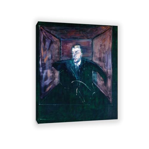 Hau3sh3a Francis Bacon Bilder Studieren für Porträt Nr 6 kunstdruck auf leinwand abstrakt Reproduktion auf Leinwand Wohnzimmer Wanddeko Bilderwand Geschenk40x30cm(16x12in) Gerahmt von Hau3sh3a