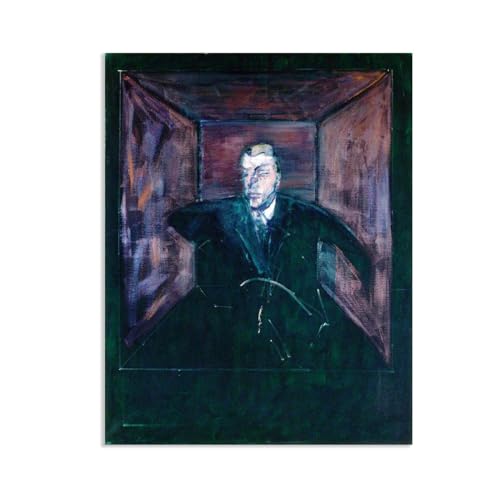 Hau3sh3a Francis Bacon Bilder Studieren für Porträt Nr 6 kunstdruck auf leinwand abstrakt Reproduktion auf Leinwand Wohnzimmer Wanddeko Bilderwand Geschenk90x70cm(35x28in) Rahmenlos von Hau3sh3a