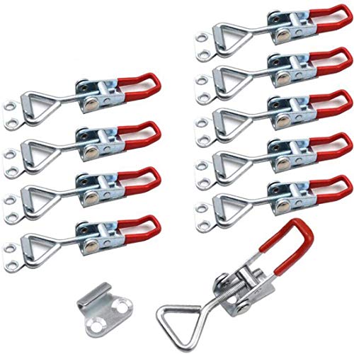 HauSun 10 Stück Spannverschluss Hebelverschluss Kappenschloss Kistenverschluss Schwerlast Handwerkzeug Schnellspanner Haltekapazität Türriegel Eckbefestigung Klein Kniehebelspanner Latch Button Toggle HauSun 10 Stück Spannverschluss Hebelverschluss Kappenschloss Kistenverschluss Schwerlast Handwerkzeug Schnellspanner Haltekapazität Türriegel Eckbefestigung Klein Kniehebelspanner Latch Button Toggle von HauSun