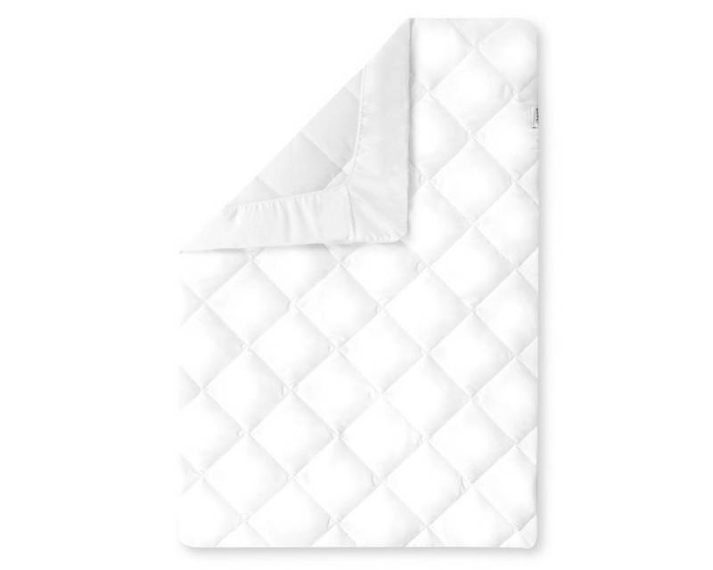 Hauck Baby-Reisebett Bed Me - White, Topper für Reisebett- Matratzen - Spannbetttuch - 80 x 50 cm von Hauck