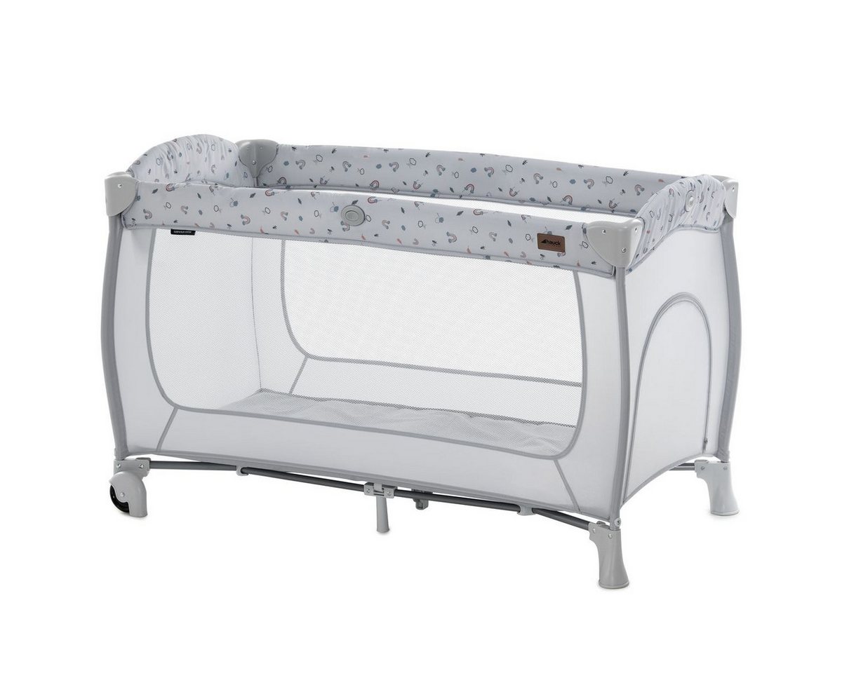 Hauck Baby-Reisebett Sleep'n Play Go Plus - Rainbow, Kinderreisebett faltbar120x60 mit Rollen, Tasche & seitlichem Einstieg Hauck Baby-Reisebett Sleep'n Play Go Plus - Rainbow, Kinderreisebett faltbar120x60 mit Rollen, Tasche & seitlichem Einstieg von Hauck