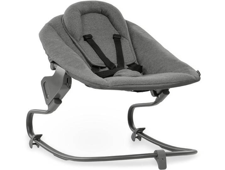 Hauck Babywippe Alpha Bouncer Premium, Dark Grey, für Neugeborene mit Wippgestell, für Hochstuhl Alpha+ und Beta+, grau Hauck Babywippe Alpha Bouncer Premium, Dark Grey, für Neugeborene mit Wippgestell, für Hochstuhl Alpha+ und Beta+, grau von Hauck