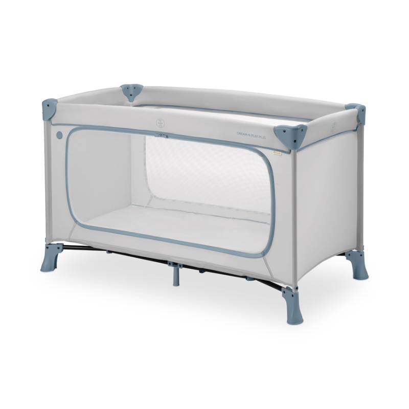 Hauck Dream N Play Plus Dusty Blue Reisebett Kinderbett Babybett Klappbett B-Ware von Hauck