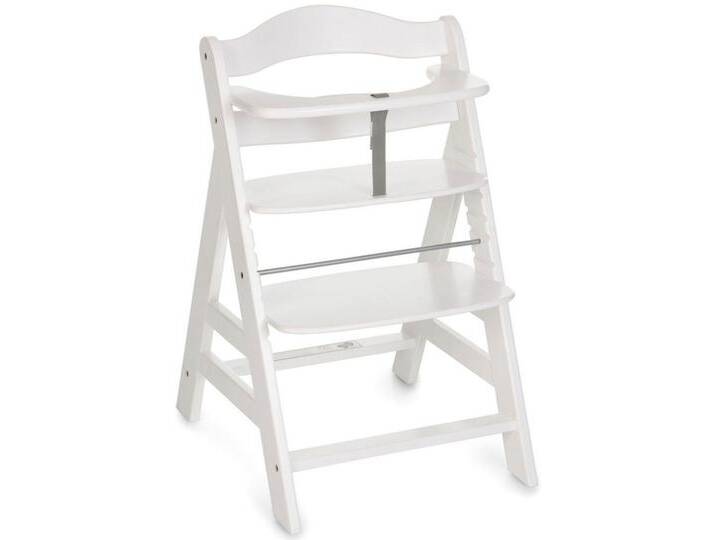 Hauck Hochstuhl Alpha+, FSC® - schützt Wald, weiß, White von Hauck