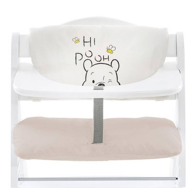 Hauck Hochstuhlauflage Deluxe - Pooh Cuddles, Sitzkissen Sitzauflage für Holzhochstuhl Alpha+, Beta+ von Hauck