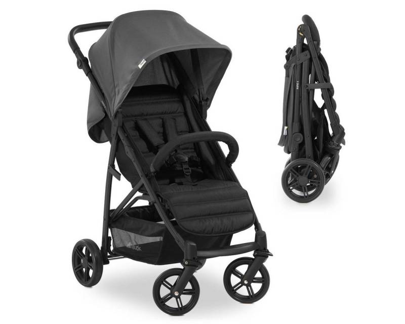 Hauck Kinder-Buggy Rapid 4 - Grey, Sportwagen - Liegefunktion, höhenverstellbar, klein faltbar bis 25 kg Hauck Kinder-Buggy Rapid 4 - Grey, Sportwagen - Liegefunktion, höhenverstellbar, klein faltbar bis 25 kg von Hauck