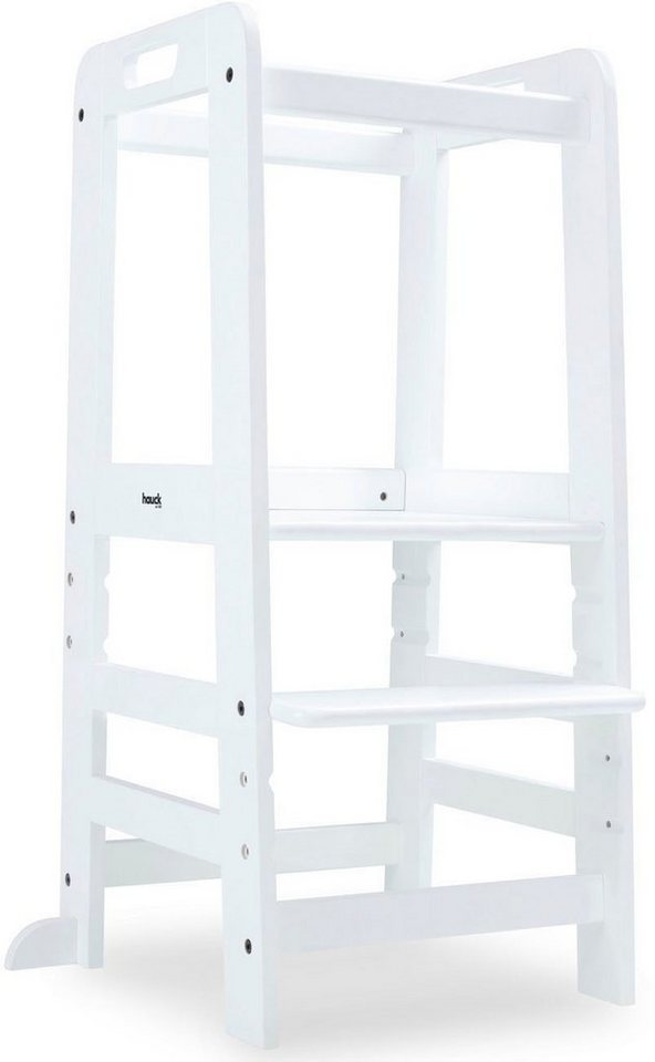 Hauck Stehhilfe Lernturm Learn N Explore, White, FSC® - schützt Wald - weltweit von Hauck