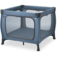 [NEUWERTIG] B-Ware Hauck Reisebett Laufstall Babybett Sleep N Play Sq Dark Blue Matratze Transport von Hauck