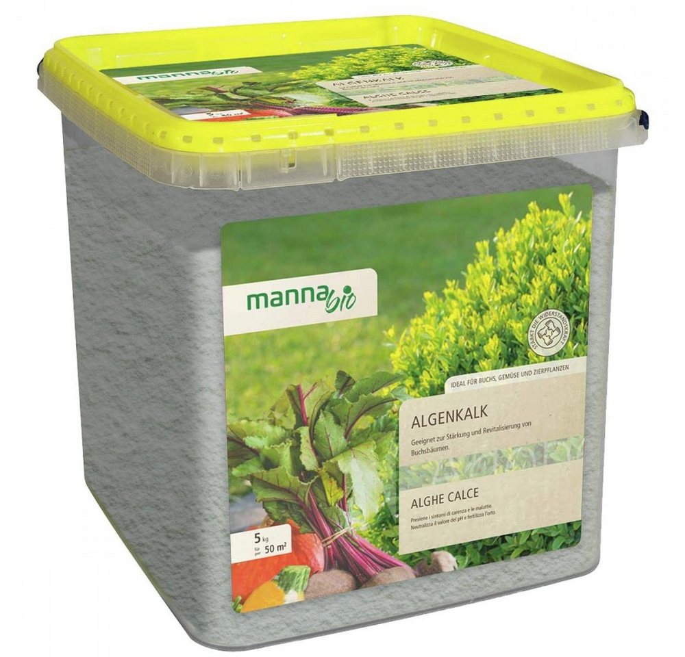 Hauert Rasenkalk Manna Bio Algenkalk 5 kg von Hauert