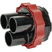 Hauff Systemdeckel zur Kabelabdichtung HSI150 D3x58 WS - 3030300082 von Hauff
