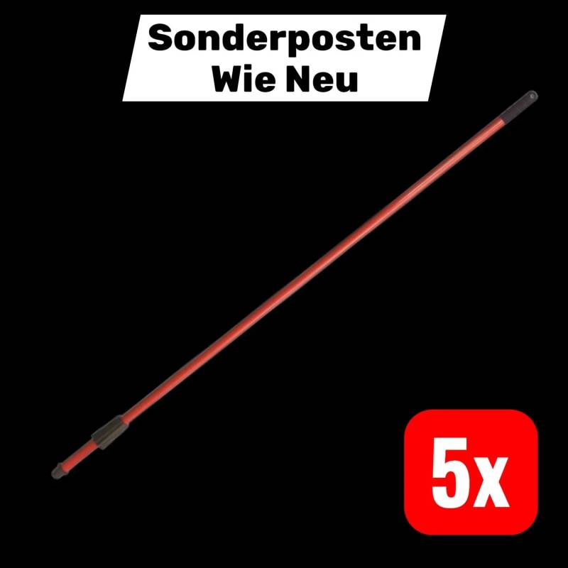 B-Ware Haug Besenstiel Stiel Handgriff 1300mm Rot Stahl Robust Professionell 5 Stück B-Ware Haug Besenstiel Stiel Handgriff 1300mm Rot Stahl Robust Professionell 5 Stück von Haug