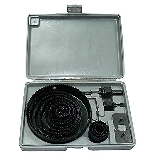 Haukka 701340 Rundbohrer Set 12, 19-127 mm, Tiefe 25 mm von Haukka