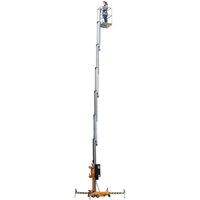 Haulotte Personenlift mit Teleskopmast QUICKUP 14 AC, Arbeitshöhe 13,7 m, Netzbetrieb (Wechselstrom) von Haulotte