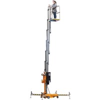 Haulotte Personenlift mit Teleskopmast QUICKUP 9 AC, Arbeitshöhe 9,5 m, Netzbetrieb (Wechselstrom) von Haulotte