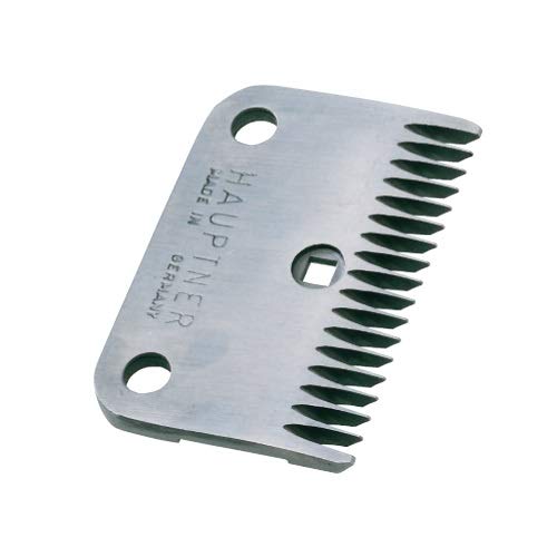 Hauptner 86862000 Standard-Unterkamm 18 Zähne, 3 mm Schnitthöhe (Rind), Silber von Hauptner & Herberholz