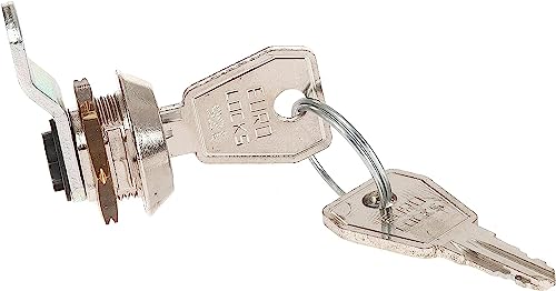 Briefkastenschloß 8 mm Hebelschloss Schrankschloss Cam Lock Postfachschloss mit 2 Schlüssel Nockenschlossund 25mm Zunge (VERSCHIEDEN schliessend) von Haus Werkzeuge