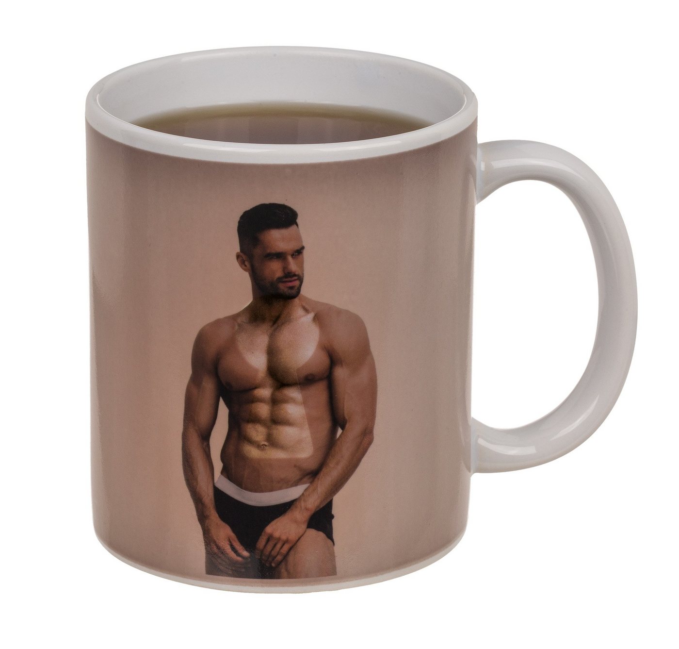 Haus und Deko Geschirr-Set Tasse Becher Stripper Boy oder Girl Zauber Effekt Keramik Kaffeebecher (1-tlg), Keramik von Haus und Deko