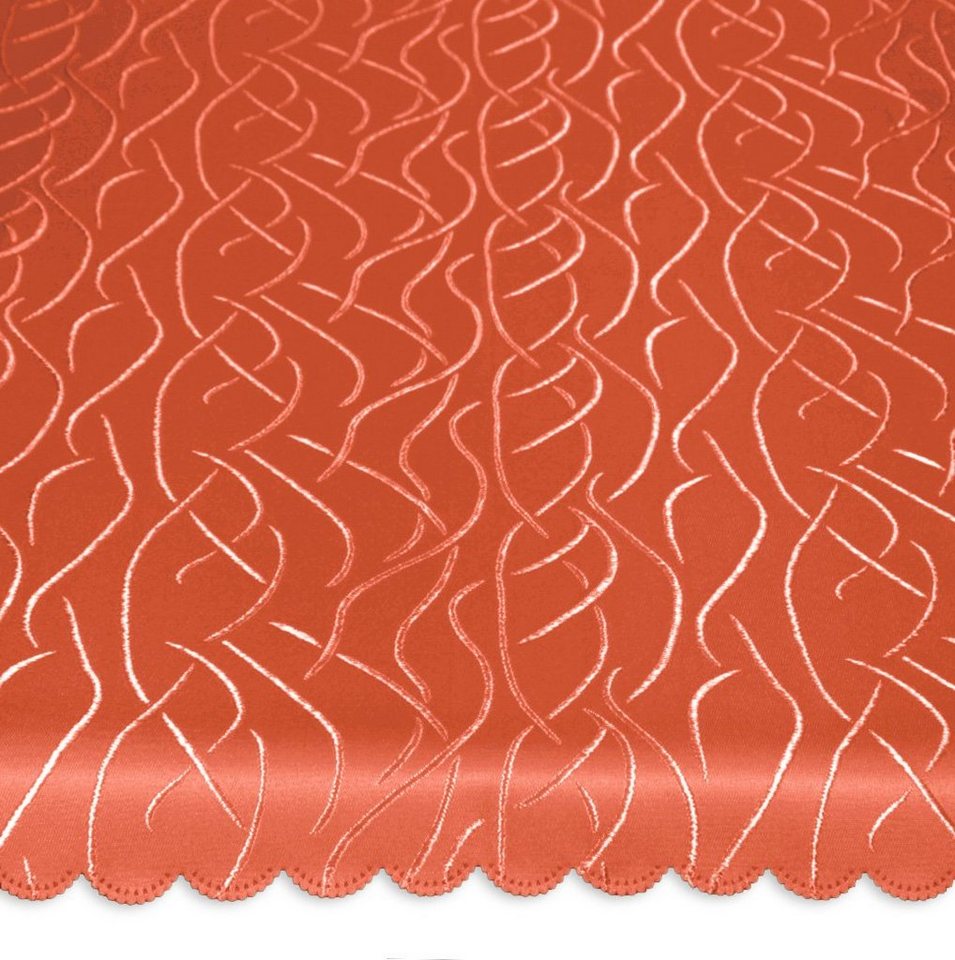Haus und Deko Tischdecke Mitteldecke rechteckig 90x90 cm Tischdecke Struktu (1-tlg) von Haus und Deko