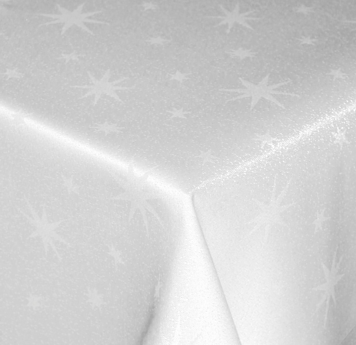 Haus und Deko Tischdecke Tischdecke 110x140 cm Lurex Sterne Weihnachten Tischwäsche glänzend (1-tlg) von Haus und Deko