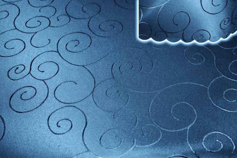 Haus und Deko Tischdecke Tischdecke 130x220 cm eckig damast Ornamente bügelfrei fleckenabweisen (1-tlg) von Haus und Deko