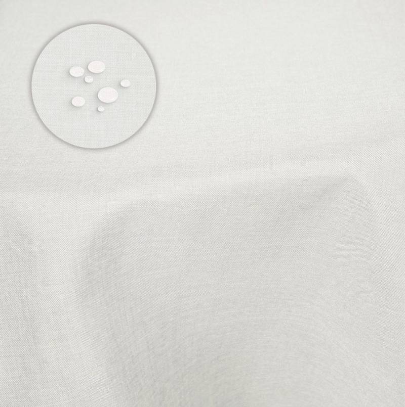 Haus und Deko Tischdecke Tischdecke 160x220 cm oval beschichtet Leinenoptik wasserabweisend (1-tlg) von Haus und Deko