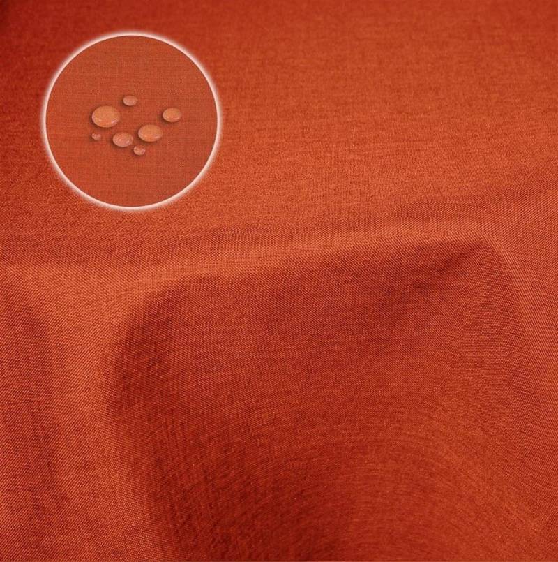 Haus und Deko Tischdecke Tischdecke 160x220 cm oval beschichtet Leinenoptik wasserabweisend (1-tlg) von Haus und Deko
