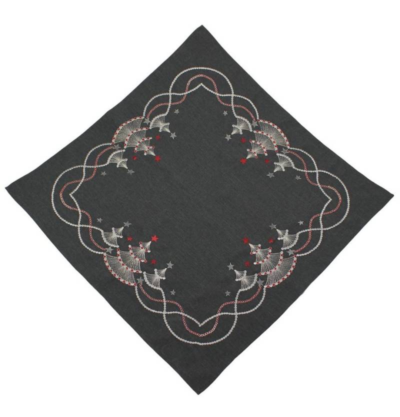 Haus und Deko Tischdecke Tischdecke Weihnachten 85x85 cm Leinenoptik Tischdecken Advent (1-tlg) von Haus und Deko