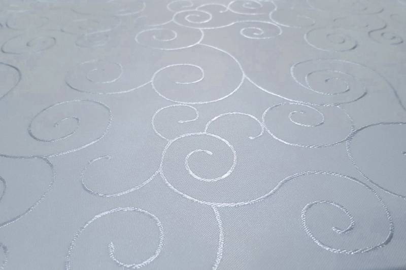 Haus und Deko Tischdecke Tischdecke rund 135 cm Ø Struktur damast Tafeltuch circle bügelfrei (1-tlg) von Haus und Deko