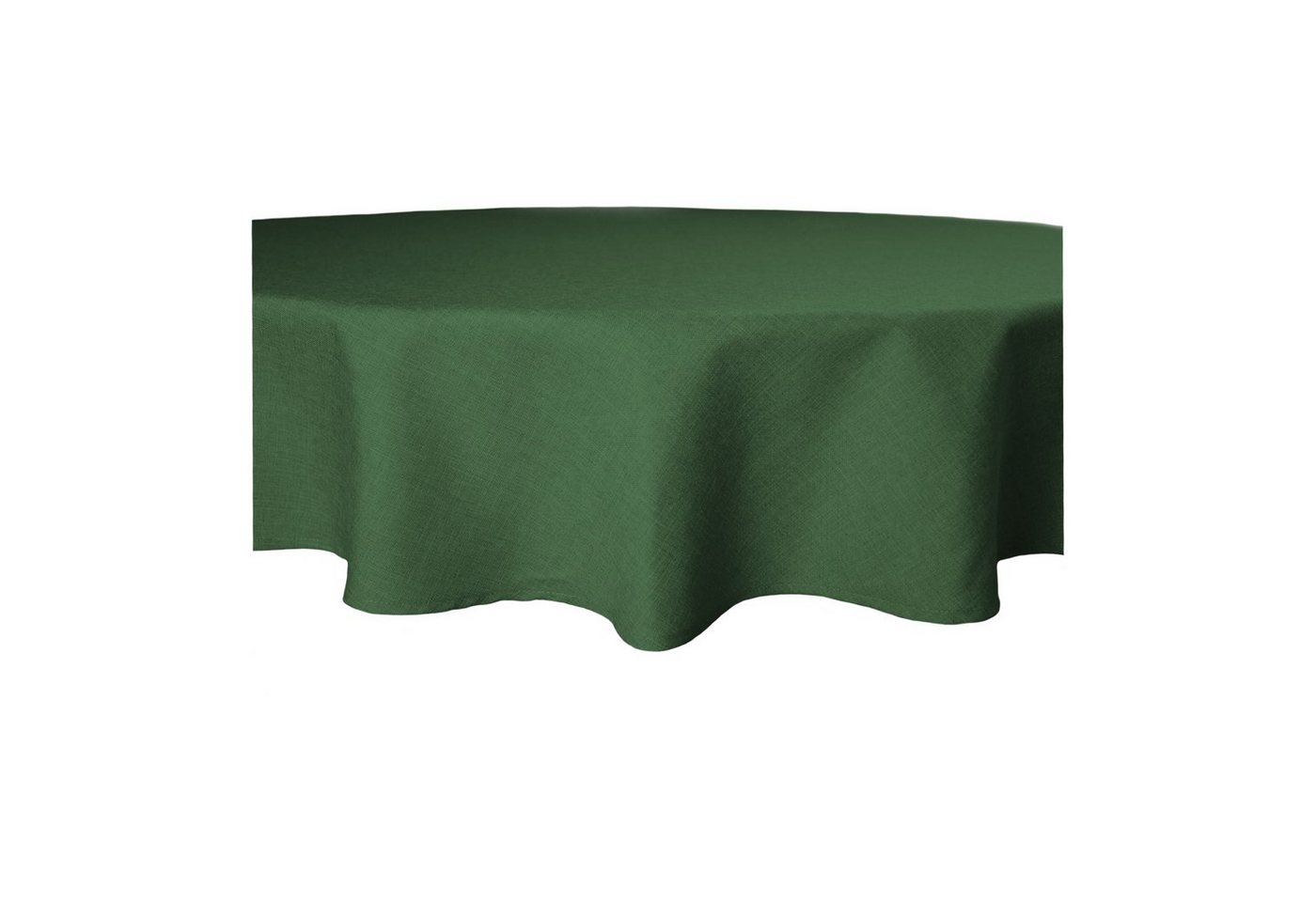 Haus und Deko Tischdecke Tischdecke rund Leinenoptik Lotuseffekt Tischwäsche Wasserabweisend (1-tlg) von Haus und Deko