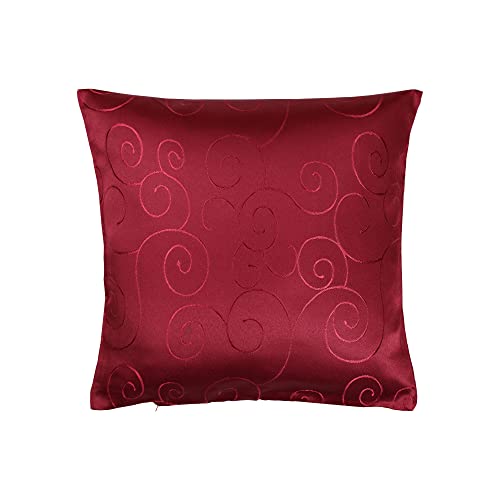 Kissenbezug Damast Circle 40 x 40 cm Bordeaux Moderne Kissenhüllen, vielseitige Farb- und Größenauswahl für eine perfekte Abstimmung zur passenden Wohnungseinrichtung Kissenbezug Damast Circle 40 x 40 cm Bordeaux Moderne Kissenhüllen, vielseitige Farb- und Größenauswahl für eine perfekte Abstimmung zur passenden Wohnungseinrichtung von Haus und Deko