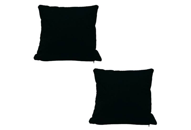 Haus und Deko Kissenbezug Kissenbezug 2er Set 40x40 50x50 Samt weich Kissenhülle Sofakissen, (2 Stück) von Haus und Deko