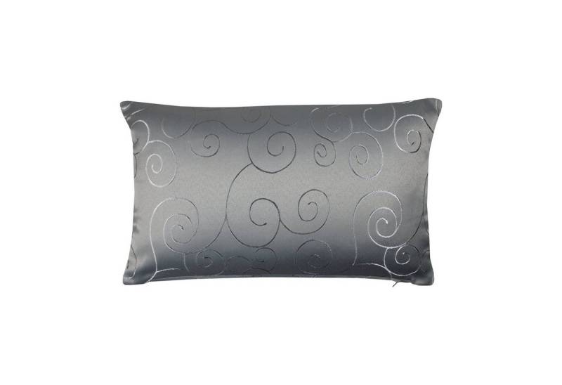 Haus und Deko Kissenbezug Kissenbezug Damast Circle Ornamente, (1 Stück) von Haus und Deko