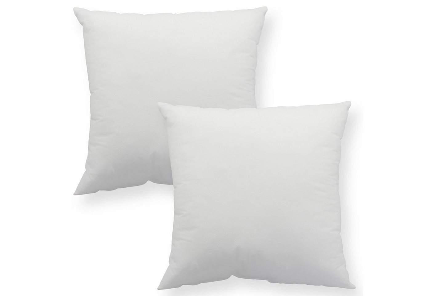 Haus und Deko Kopfkissen Kopfkissen 2er Pack Füllkissen Polyester Innenkissen Sofakissen Dekoki, Bezug: Lutrasil-Vlies, Rückenschläfer,Seitenschläfer,Bauchschläfer, 2er Set von Haus und Deko