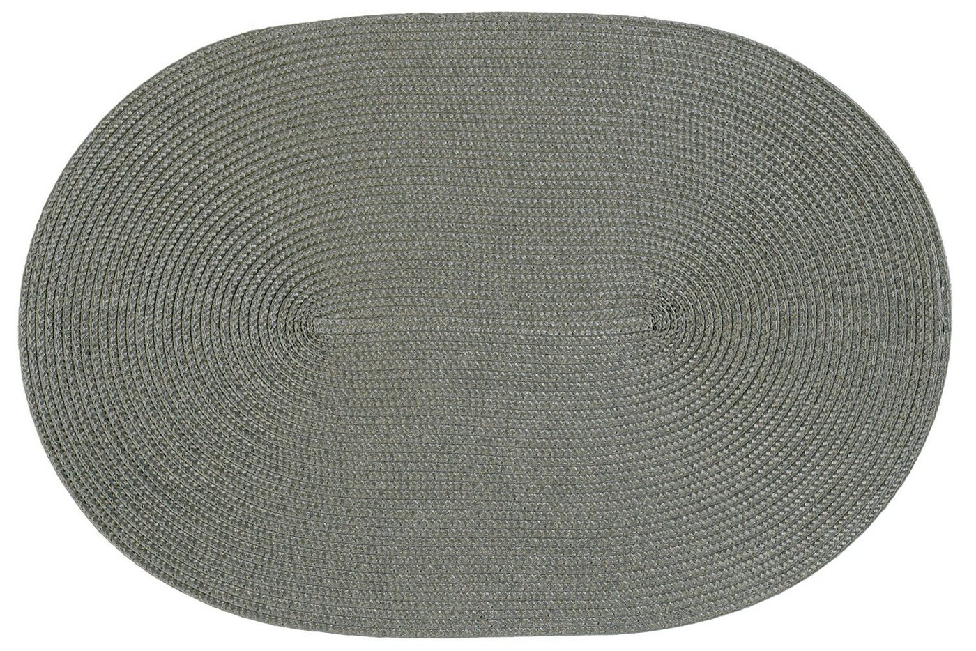 Haus und Deko Platzset Platzset oval ca. 45x30 cm Bast Optik Platzdeckchen Tischset geflochte, (1-St) von Haus und Deko