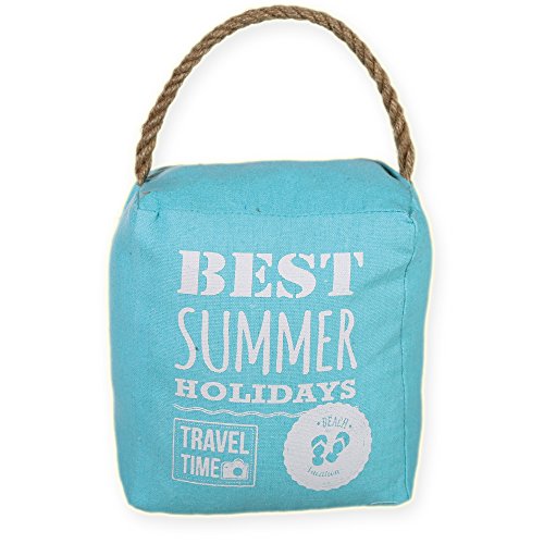 Haus und Deko Türstopper Vintage Sommer Doorstop mit Tragegriff Türhalter türkis #1596 Summer von Haus und Deko