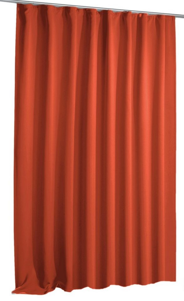 Verdunkelungsvorhang Verdunklungsvorhang Kräuselband 135x175 cm Gardine blickdicht Vorhang, Haus und Deko, Kräuselband (1 St), verdunkelnd, Polyester von Haus und Deko