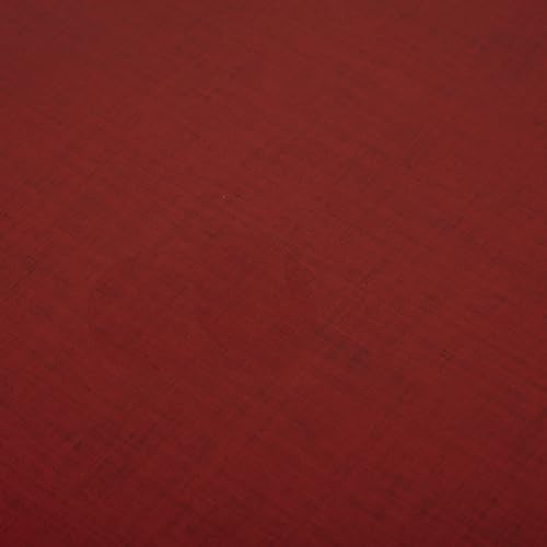 Wachstuch Tischdecke 130x260 cm Rot Leinenoptik grob Struktur rechteckig abwaschbar Gartentischdecke fleckenabweisend Wachstuch Tischdecke 130x260 cm Rot Leinenoptik grob Struktur rechteckig abwaschbar Gartentischdecke fleckenabweisend von Haus und Deko