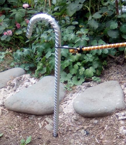 4 Stück Zeltheringe (Ø:12mm) XXL 70cm lang extrem stabil Bodenanker Erdspieße Bauanker… von Haus & Garten