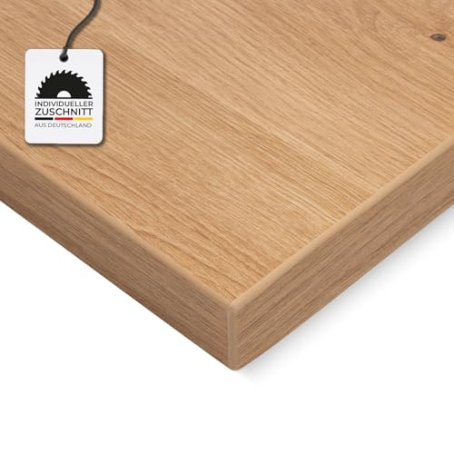 HausFux Spanplatte nach Maß - 1,9 cm stark, melaminbeschichtet, mit ABS-Kante - Made in Germany - Maßanfertigung - für Möbel- und Innenausbau (Artisan Oak, 160 x 80 cm) von HausFux