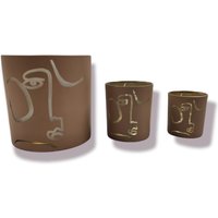 Windlicht Glas Teelicht Teelichthalter Teelichter Kerzenhalter Windlicht Glas Teelicht Teelichthalter Teelichter Kerzenhalter von HausGartenDeko