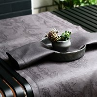 Jacquard Tischläufer 50x150cm Grau Black Festlich Leinen Mit Hohlsaum Jacquard Tischläufer 50x150cm Grau Black Festlich Leinen Mit Hohlsaum von HausNr22Shop