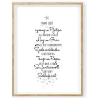 Kinderbild, Kinderposter, Geschenk"Kind-Denk Immer Daran" Kinderbild, Kinderposter, Geschenk"Kind-Denk Immer Daran" von HausNr26