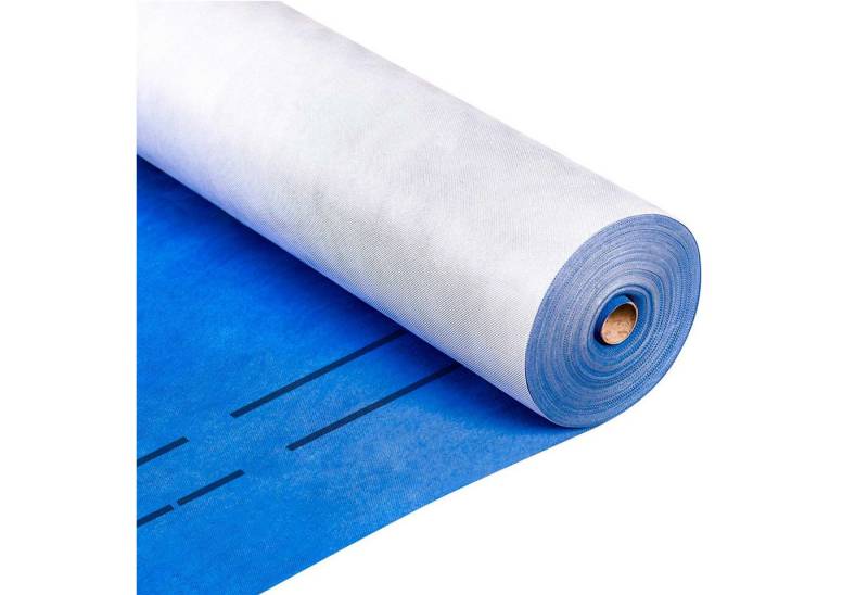 Hausa Dachbahn Unterspannbahn Titanium HU200, Ohne Selbstklebestreifen, 450 m² pro Paket, (200g/m², 6-St., 6 x 1,5m x 50m), flexible dreilagige hochdiffusionsoffene Unterdeckbahn von Hausa