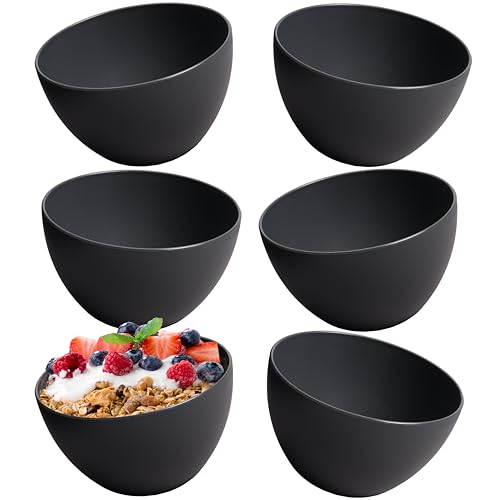 Hausfelder Bowl Müslischalen 6er Set | bruchfest | 750 ml Dessertschalen Suppenschalen | Schüssel und Schalen Set aus Kunststof von Hausfelder