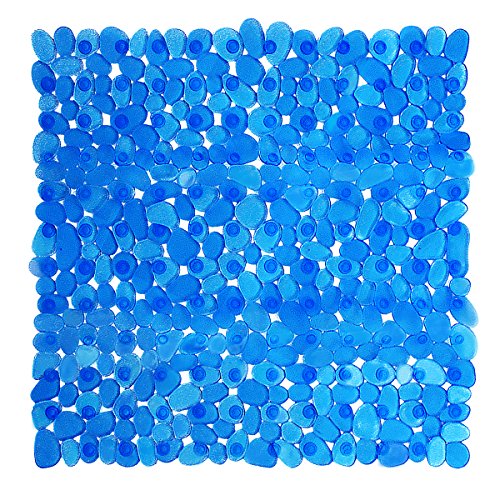 Duschmatte aus PVC Maße: 55x52, in blau Duschmatte aus PVC Maße: 55x52, in blau von Haushalt International