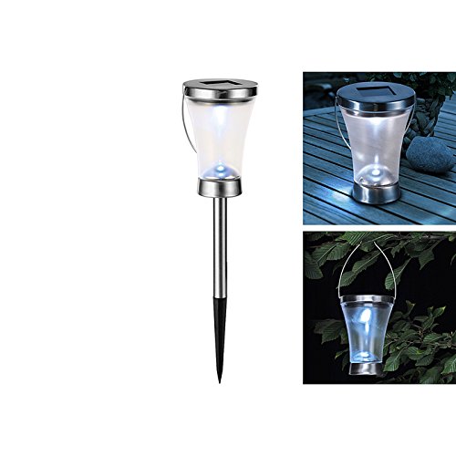 HI Solarlampe Solarleuchte 2er Set als Wege- Tisch oder Hängeleuchte 70298 HI Solarlampe Solarleuchte 2er Set als Wege- Tisch oder Hängeleuchte 70298 von Haushalt International
