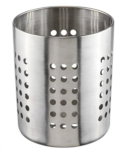 Haushalt International Besteckabtropfkorb aus Edelstahl Besteckkorb Besteckhalter Abtropfkorb Größe:11x14cm von Haushalt International