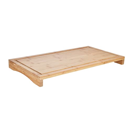 Haushalt International HI 28031 Schneidbrett Abdeckplatte Bambus 54x28cm von Haushalt International