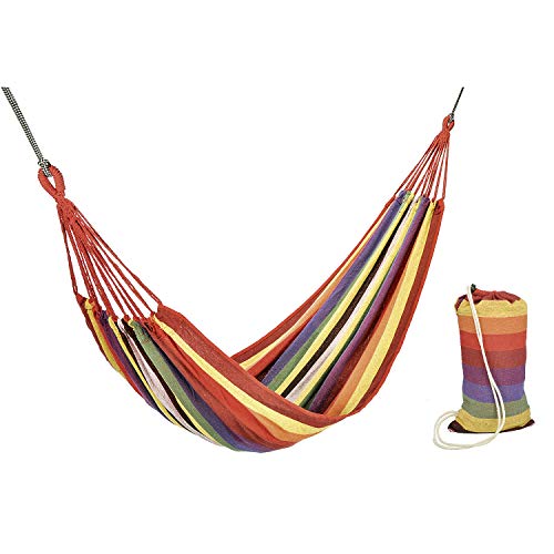 Haushalt International Hängematte aus Baumwolle Abmessung: 190 x 80cm von Haushalt International